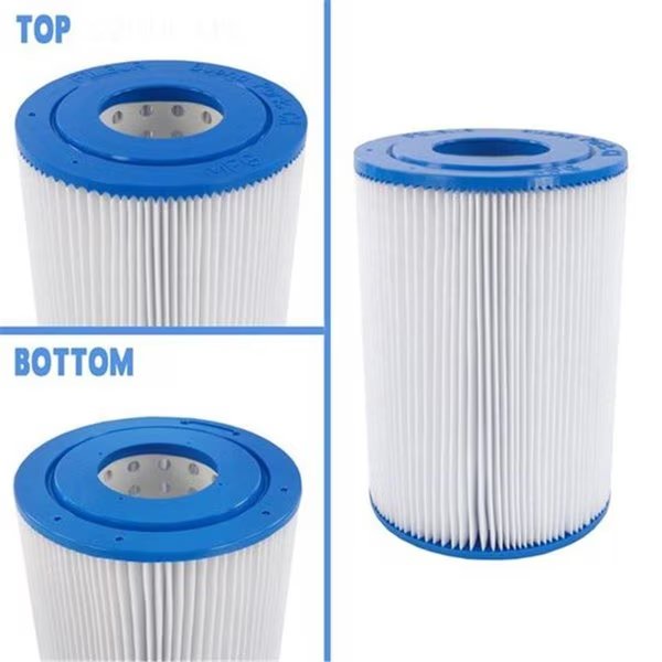 7 x 9.81 in. with 3 in. Top Style Pool & Spa Replacement Filter Cartridge, 25 sq ft., Filbur, Mfr#: FI35291